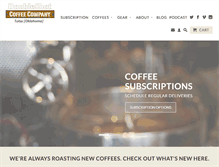Tablet Screenshot of doubleshotcoffee.com